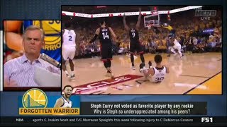 The HERD | Colin Cowherd REACT to Steph Curry not voted as favorite player by any rookie