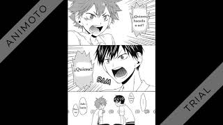 kageyama x hinata doujinshi español kurai kurai mabushii yaoi