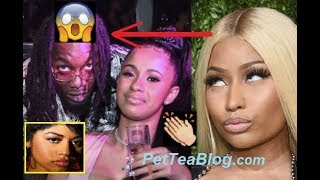 Offset & Hennessy React to Nicki Minaj Sub Tweeting Cardi B Relationship with him ?