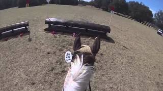 Rocking Horse Winter II Horse Trials - Novice Cross Country Helmet Cam