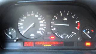 Заводка в -20°C BMW 535i