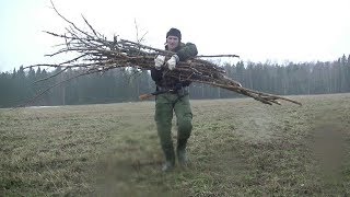 Строю 2 шалаша для весенней охоты на селезня с подсадной