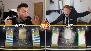 OMG WE PACKED OUR FIRST ICON ? INSANE 7 MINUTE SQUADS vs Jack54 (FIFA 19 ICON PACK)