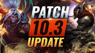 NEW UPDATE: BEST Champions TIER List – League of Legends Patch 10.3