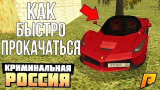 КАК БЫСТРО ПРОКАЧАТЬСЯ НОВИЧКУ! - CRMP RADMIR