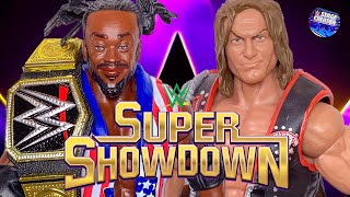 KOFI KINGSTON VS DOLPH ZIGGLER WWE CHAMPIONSHIP ACTION FIGURE MATCH! WWE SUPER SHOW-DOWN 2019!