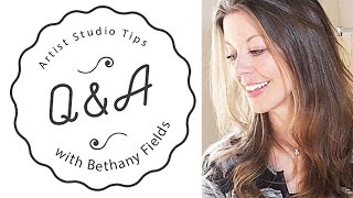 Artist Studio Q&A with Bethany Fields