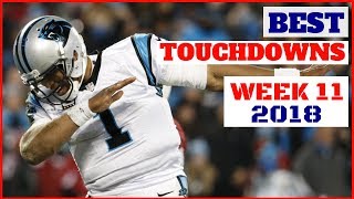 NFL Американский футбол - Лучшие тачдауны. 2018 - 11 неделя