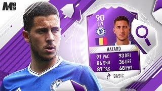FIFA 17 POTM HAZARD REVIEW | SBC HAZARD | FIFA 17 ULTIMATE TEAM PLAYER REVIEW