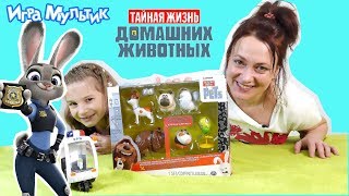 Наташа и Маша в поисках домашних животных. Игра Мультик