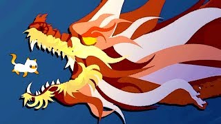 Oh mon dieu ! Un IMMENSE DRAGON ??!! (Cat Goes Fishing)