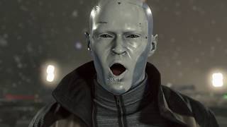 디트로이트 비컴 휴먼 (Detroit: Become Human) 시위 엔딩3 - 폐허속의 평화 (방사능 폭탄 엔딩)