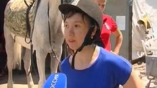 Паралимпийская группа по конному спорту в Сочи