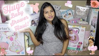Huge Baby Shower Haul | Baby Girl