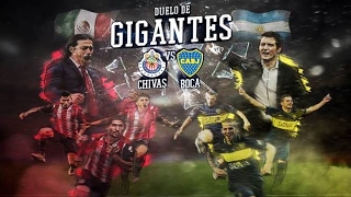 CHIVAS - BOCA JUNIORS | DUELO DE GIGANTES!! | FIFA 17 - Rubenillo17