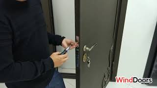 Замок со встроенной сигнализацией - WindDoors.ru