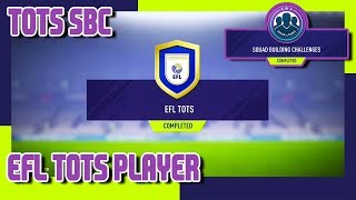 FIFA 18 - EFL TOTS Player SBC