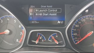 Ford Focus RS -  Launch Control and 0-60mph / 0-100kmh!