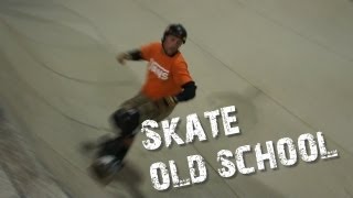 Skate old school na pista de São Bernardo do Campo