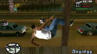 Оружие за спиной для GTA San Andreas