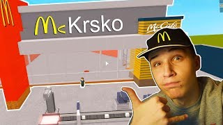 NAŠ MCDONALDS JE GOTOV !! - ( Roblox McDonald's avantura ) ep.2