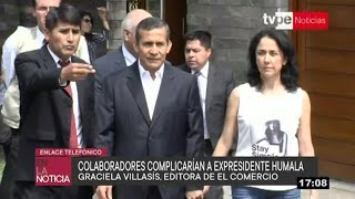 Ollanta Humala: fiscal de la Nación debe pedir el levantamiento de la inmunidad del expresidente