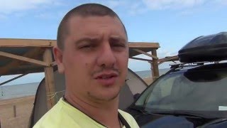 Поездка на машине к Чёрному и Азовскому морю 2015 видеоотчёт