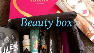 Распаковка *Beauty box от Lookfantastic*