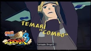 Naruto Shippuden Ultimate Ninja Storm 3 - Temari "Combo" (remake)