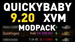 World of Tanks || 9.20 Mod Pack with XVM