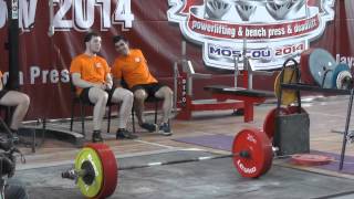 Чемпионат Мира AWPC, становая тяга 82.5 - открытая кат.