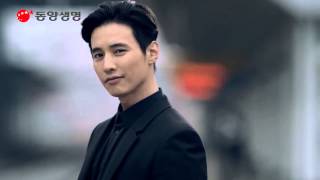 Won Bin for Tongyang Life Insurance 'Guardian Angel' CF making film