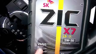 Моторное масло ZIC X7 для Сузуки Гранд Витара Suzuki Grand Vitara J20 Отзыв спустя 1 год