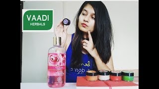 Vaadi herbals brand review ? | Unboxing | Makeup haul