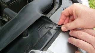 замена лампы длижнего света на ниссан кашкай