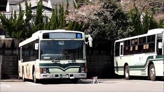 【京都市バス】 新しくなった方向幕が回っていたので撮影してみた
