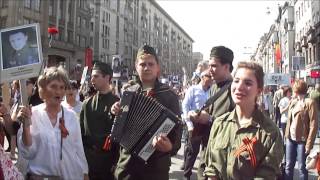 Бессмертный полк. Москва 2015. 'Immortal Regiment' march 2015 in Moscow