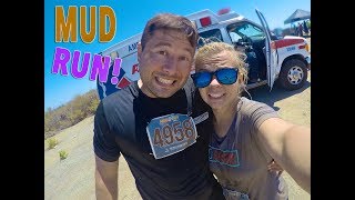 Intense MUD RUN CHALLENGE! Ambulance Was Called. // SoCassie