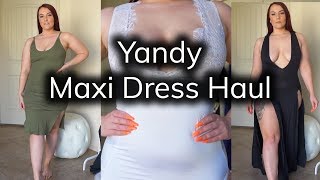Yandy Maxi Dress Try On Haul | Ruby Red