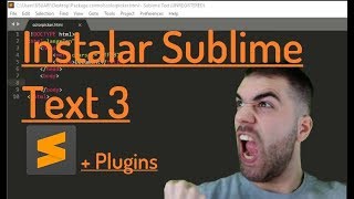 Instalar SUBLIME TEXT 3 para Windows 10 + 4 MEJORES PLUGINS 2019 ?️
