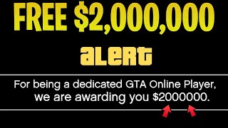 Rockstar Giving ALL Players $2,000,000 For FREE in GTA 5 Online! How to Get Your Money!
