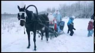 Катание на санях. Видео с сайта http://kareta.ucoz.ru/