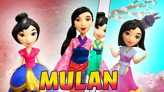 Mulan New Dolls Unboxing! Featuring Disney Princesses Belle, Elsa, & Rapunzel from Little Kingdom!
