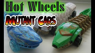 Машины МУТАНТЫ Хот ВИЛС Обзор Review  Hot Wheels Mutant Machines