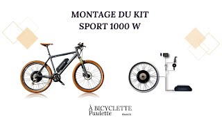 Kit vélo électrique roue arrière