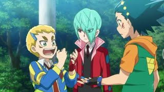 Beyblade Burst Rise English Dub Opening Scene | Valt vs Dante