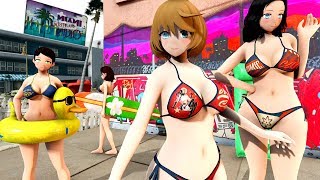 FALLOUT MIAMI (Early Version)! Anime Bikini Girls and Drugs - Fallout 4 Mod Review Episode 147