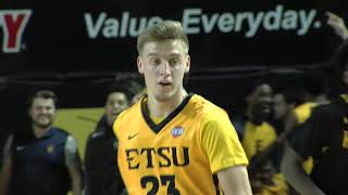 ETSU Men's Basketball vs Hiwassee College Highlights (Dec. 10th, 2017)