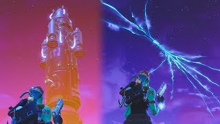 ROCKET BREAKING SKY FOOTAGE IN FORTNITE!