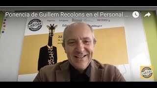 Ponencia de Guillem Recolons en el Personal Branding Lab Day 2017